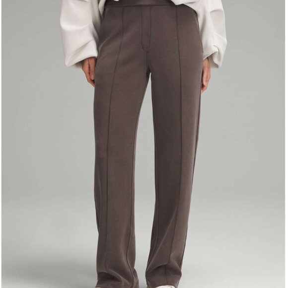Lululemon Softstreme Pintuck Mid-Rise Pant Regular-Espresso-NWT - Picture 2 of 7